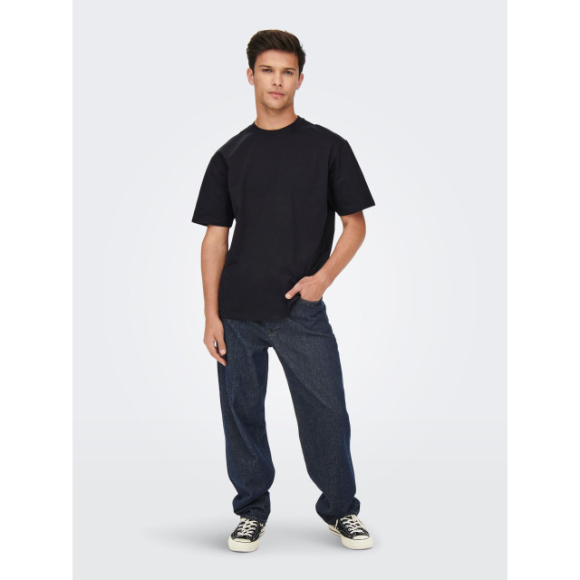 Only & Sons onsfred life rlx ss tee noos 22022532 dark navy 05011.290.0029 large
