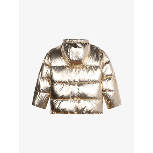 Karl Lagerfeld Meisjes winterjas goud Z30234-M15 large