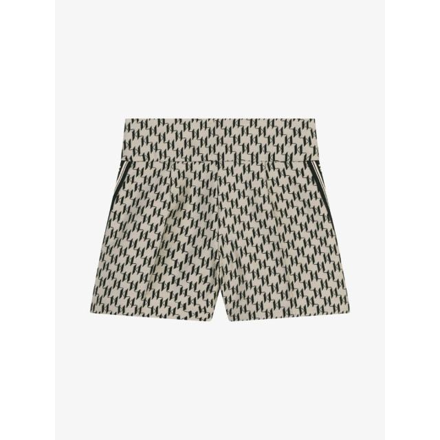 Karl Lagerfeld Meisjes short zwart beige Z30227-M92 large