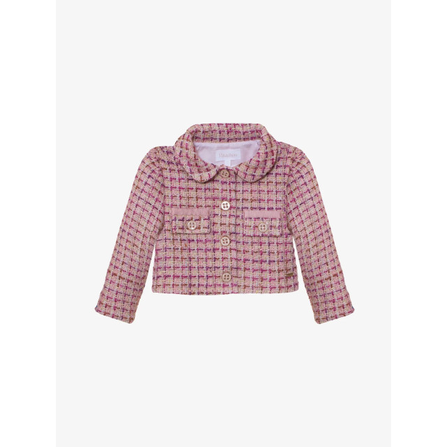 Patachou Meisjes jasje tweed roze PAP-CA3933402-849 large
