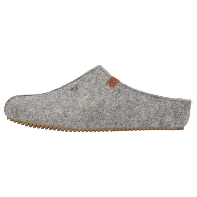 Apollo Heren instap pantoffel vilt 000121818002-Grijs large