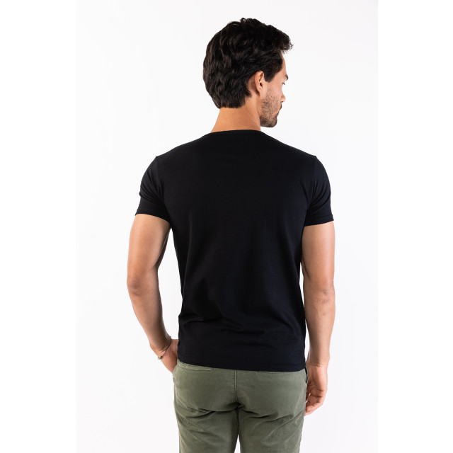 PRESLY & SUN Steve v-neck PS-STEVE-BLK-M large