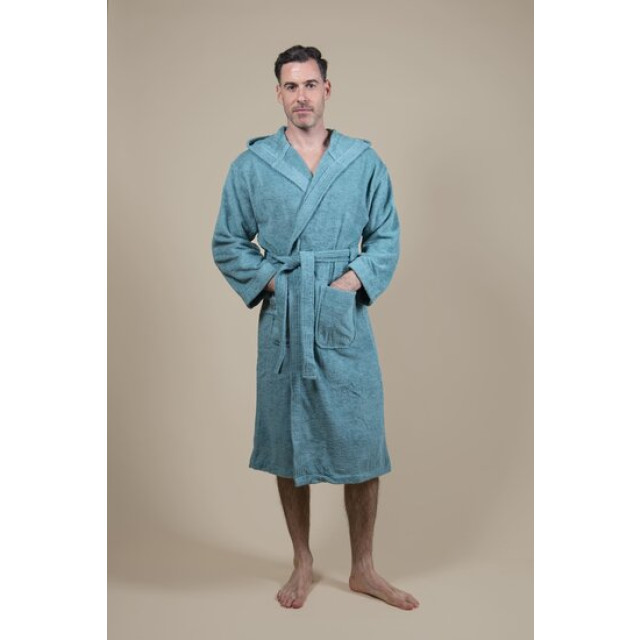 CozyLion Badjas badstof dames & heren | CL-GRN-655 large