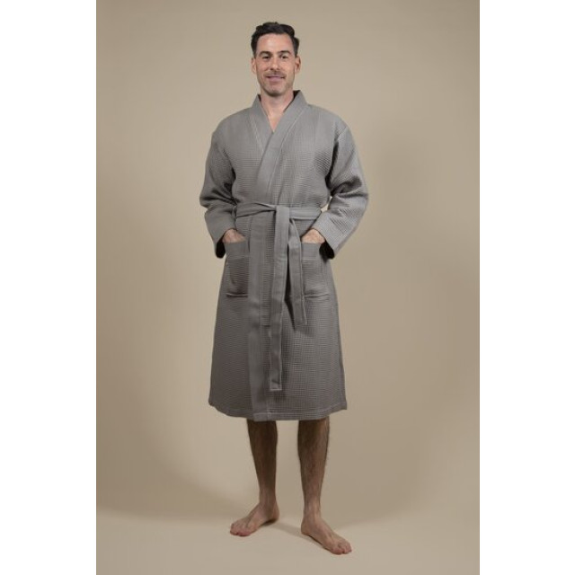 CozyLion Sauna badjas wafelstof dames & heren | CL-GR-365 large