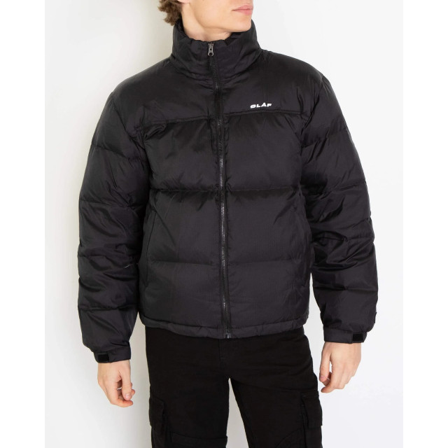 Olaf Hussein Heren puffer jacket M100604-BLACK large