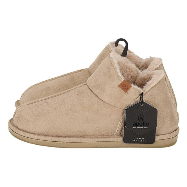 Apollo Dames pantoffels suede 000123828005-Beige large