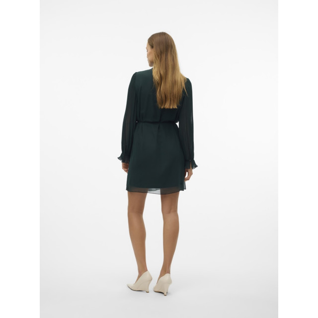 Vero Moda Vmherle ls short dress wvn ga donker 4409.27.0033 large Vero Moda Vmherle ls short dress wvn ga donker 4409.27.0033 large