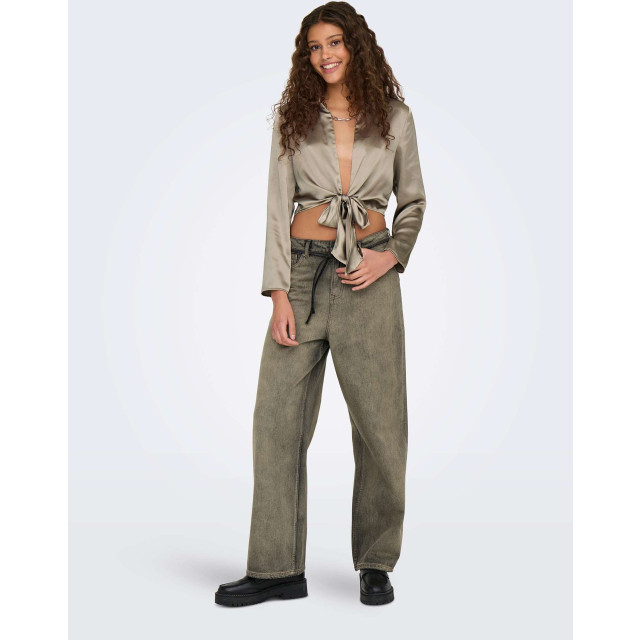 Only Onlbleecker mw baggy loose red dnm azg washed blac 15333257-278217001 large