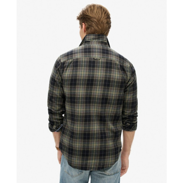 Superdry M4010727a lumberjack check shirt 9yl black   - super 9YL Black/M4010727A Lumberjack Check large