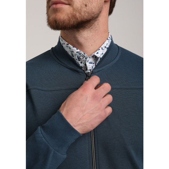 Gabbiano Heren vest 425245 0003 petrol Gabbiano Vest 425245 0003Petrol large