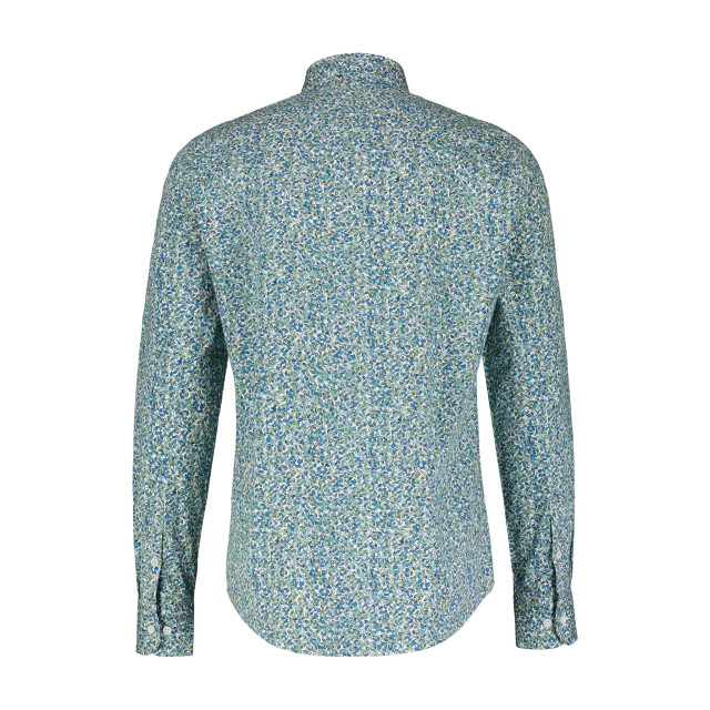 Lerros Heren overhemd 24o1474 420 mineral blue Lerros overhemd 24O1474 420MineralBlue large