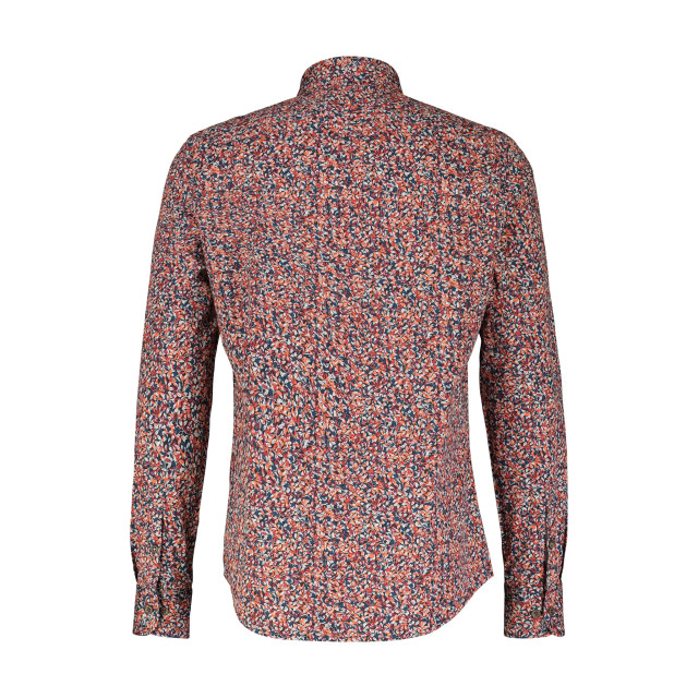 Lerros Heren overhemd 24o1474 966 spicy orange Lerros overhemd 24O1474 966SpicyOrange large