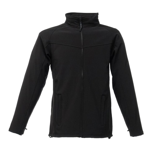 Regatta Professioneel heren uproar softshell windbestendig fleece-jack UTFK537_blackblack large