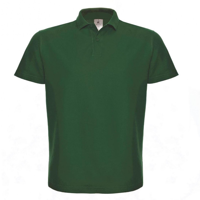 B and C B&c id.001 heren poloshirt met korte mouwen UTFK112_bottlegreen large