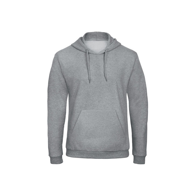 B and C B&c volwassenen unisex id. 203 50/50 sweatshirt met kappen UTFK156_heathergrey large