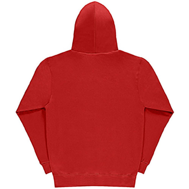 SG Heren gewone hooded sweatshirt top / hoodie UTFK774_red large