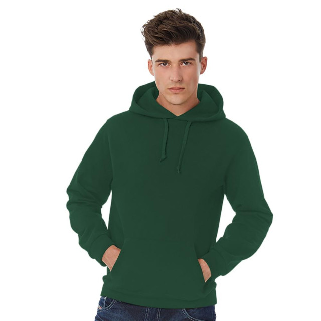 B and C B&c volwassenen unisex id. 203 50/50 sweatshirt met kappen UTFK156_bottlegreen large