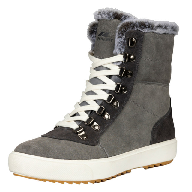 Trespass Dames korinna suède lace up sneeuwlaarzen UTTP6789_grey large