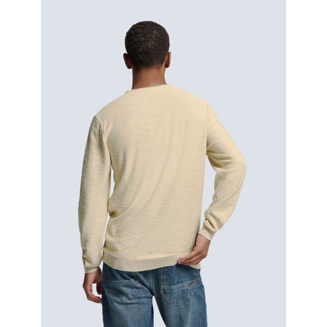 No Excess Pullover crewneck garment dyed + st cement N2101-122 large