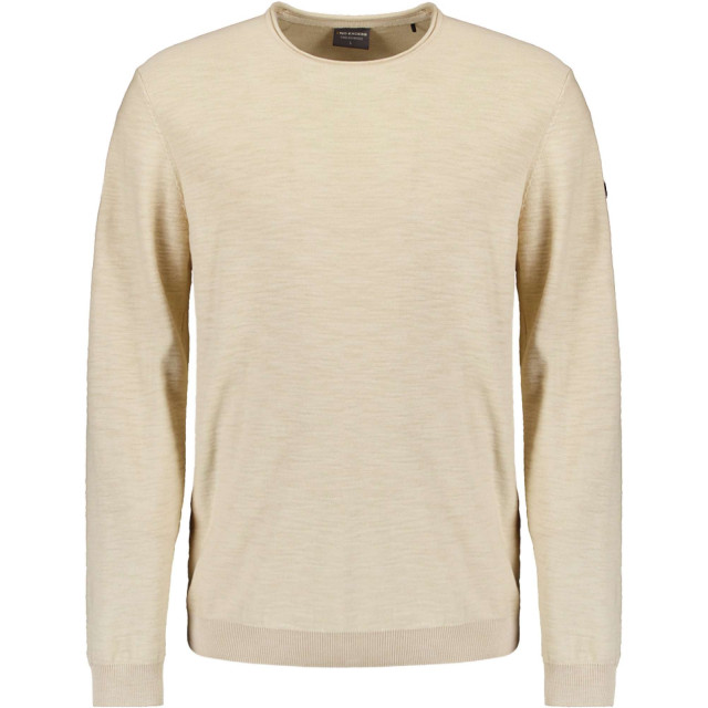No Excess Pullover crewneck garment dyed + st cement N2101-122 large