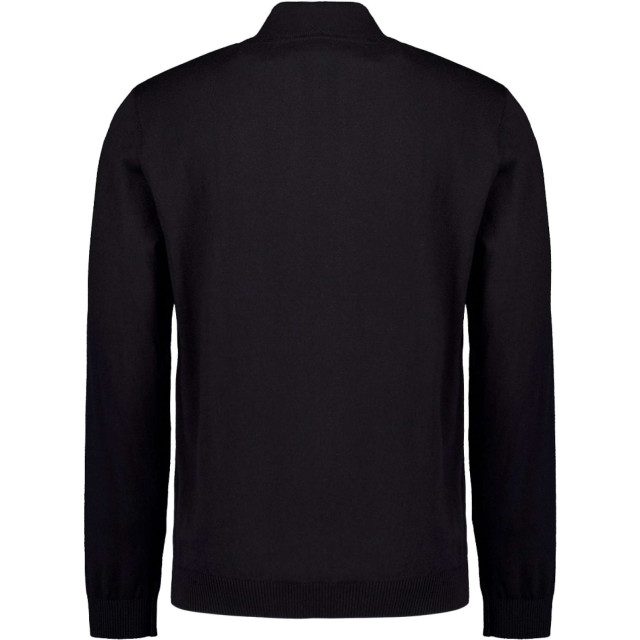 No Excess Cardigan 2 coloured melange black N2154-020 large