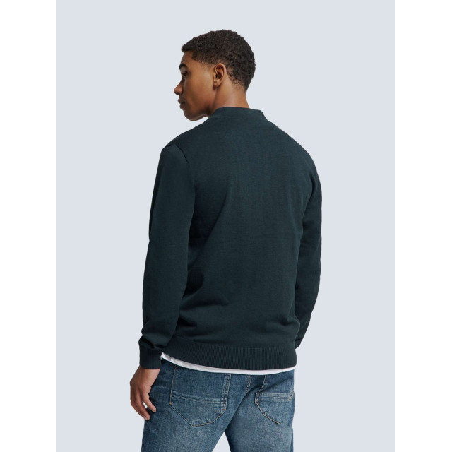 No Excess Cardigan 2 coloured melange night N2154-078 large