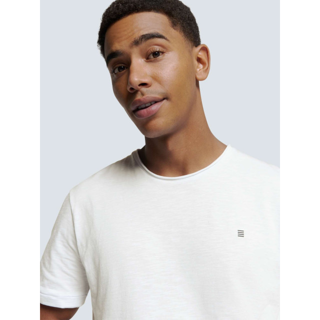 No Excess T-shirt crewneck slub white N3602-010 large