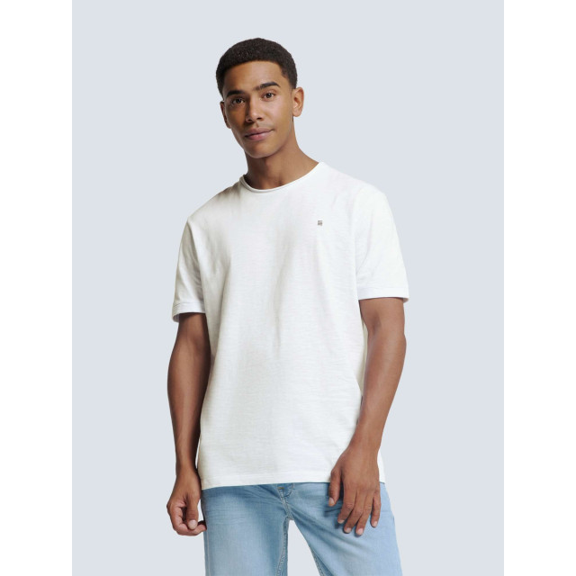 No Excess T-shirt crewneck slub white N3602-010 large