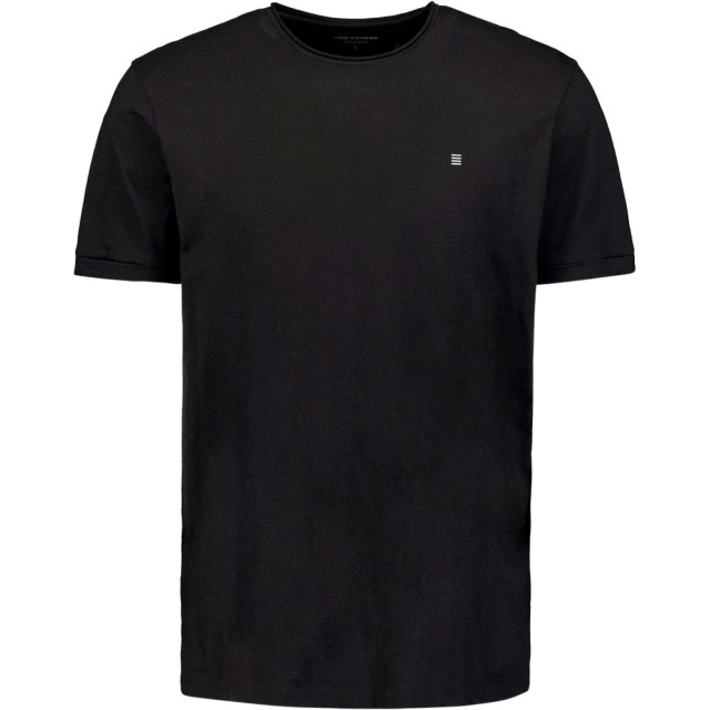 No Excess T-shirt crewneck slub black N3602-020 large
