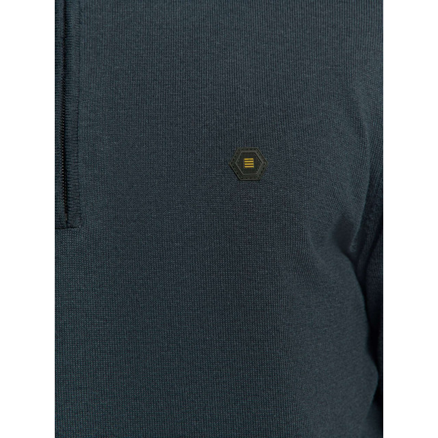 No Excess Pullover half zip 2 coloured melang night N2185-078 large