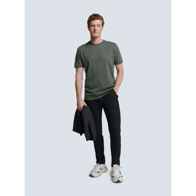 No Excess T-shirt crewneck slub dark steel N3602-124 large