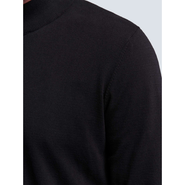 No Excess Cardigan 2 coloured melange black N2154-020 large