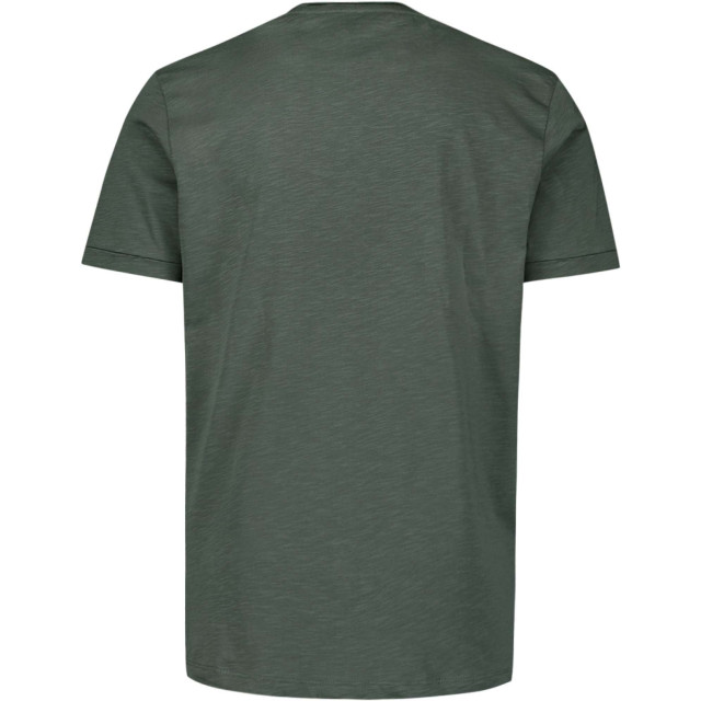No Excess T-shirt crewneck slub dark steel N3602-124 large