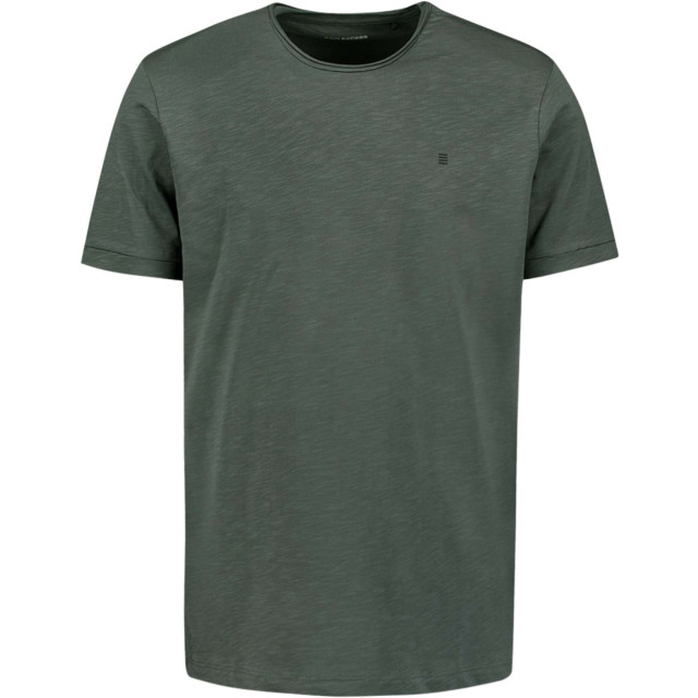 No Excess T-shirt crewneck slub dark steel N3602-124 large
