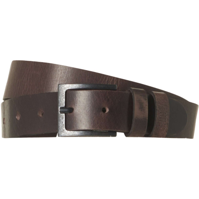 No Excess Belt leather buckle dark brown NBLT02-042 large