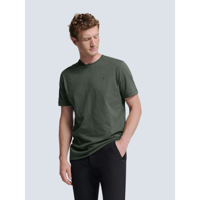 No Excess T-shirt crewneck slub dark steel N3602-124 large