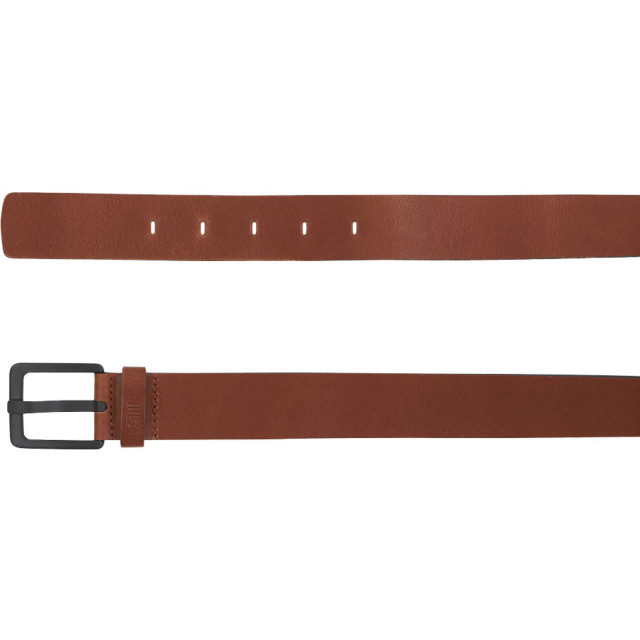 No Excess Belt leather buckle camel NBLT01-140 large