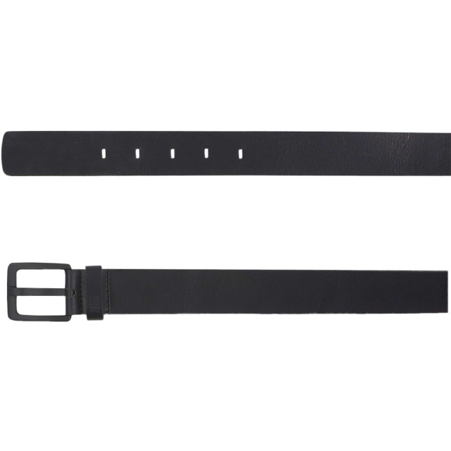 No Excess Belt leather buckle black NBLT01-020 large
