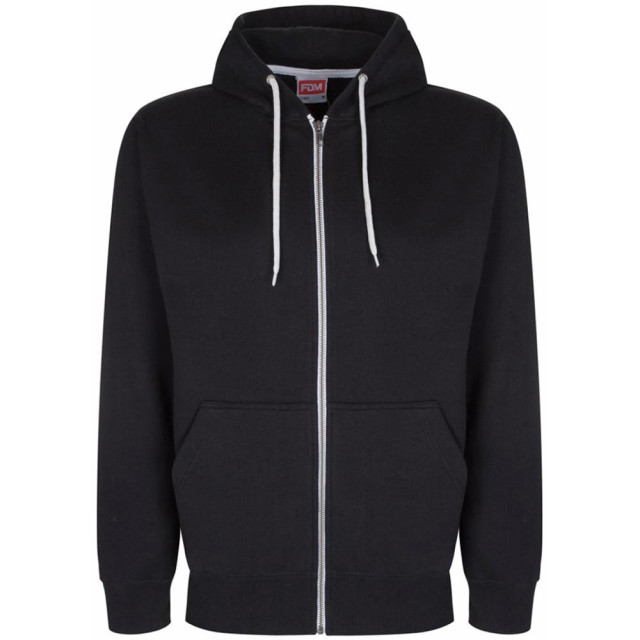 FDM Unisex team zip hoodie UTFK371_black large