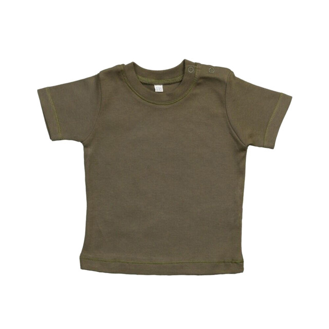 Babybugz T-shirt met korte mouwen voor baby's UTFK162_organiccamouflagegreen large