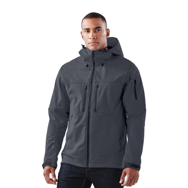 Stormtech Heren epsilon 2 zacht shell jas UTFK1357_charcoal large