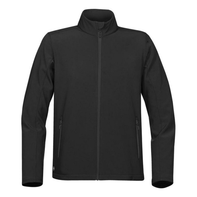 Stormtech Heren orbiter soft shell jas UTFK1363_blackcarbon large