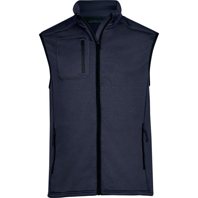 Tee Jays Heren fleece stretch body warmer UTFK1249_navy large