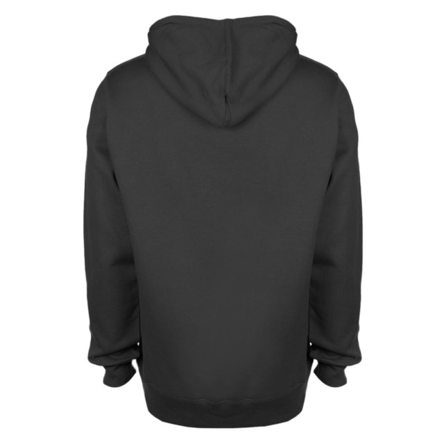 FDM Unisex contrasterende hooded sweatshirt / hoodie (300 gsm) UTFK368_blackheathergrey large