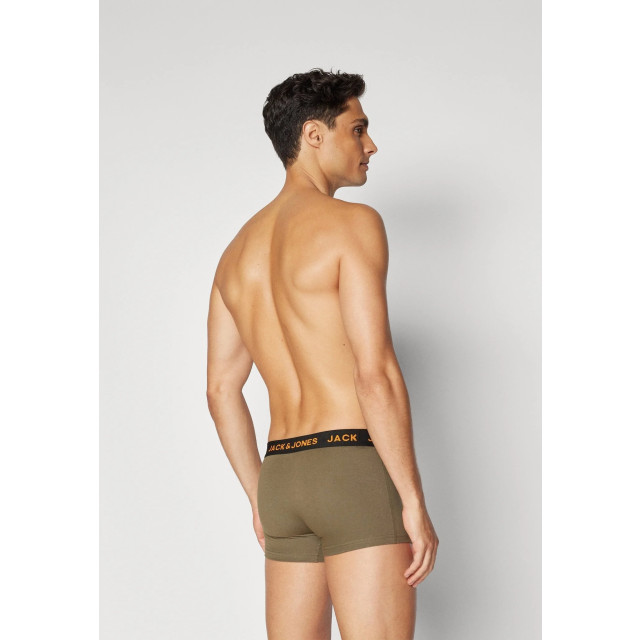 Jack & Jones Heren boxershorts trunks jacsolid 12-pack multi color 12189935-OranjeWB large