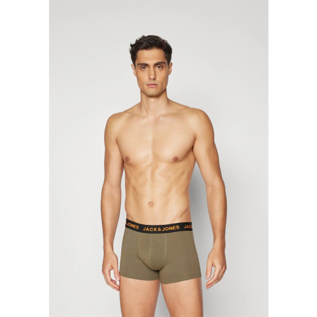 Jack & Jones Heren boxershorts trunks jacsolid 12-pack multi color 12189935-OranjeWB large