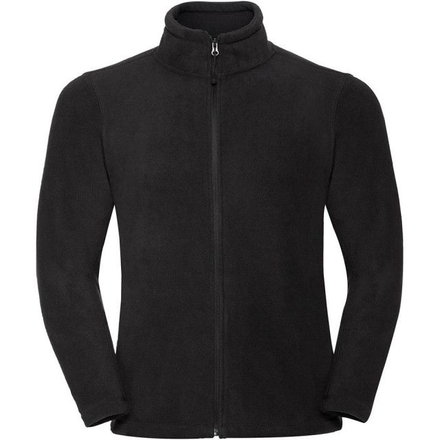 Russell Athletic Heren full zip outdoor fleece jacket UTFK714_black large