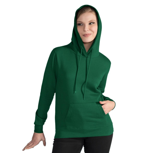 SG Dames/vrouwen gewone sweatshirt top / hoodie UTFK775_bottlegreen large