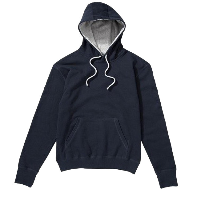 SG Heren contrasterende hooded sweatshirt / hoodie UTFK773_navylightoxford large