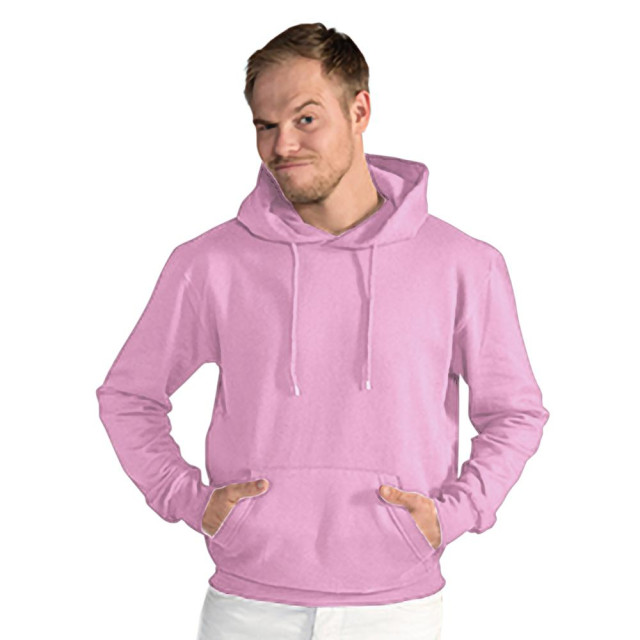 SG Heren gewone hooded sweatshirt top / hoodie UTFK774_pink large